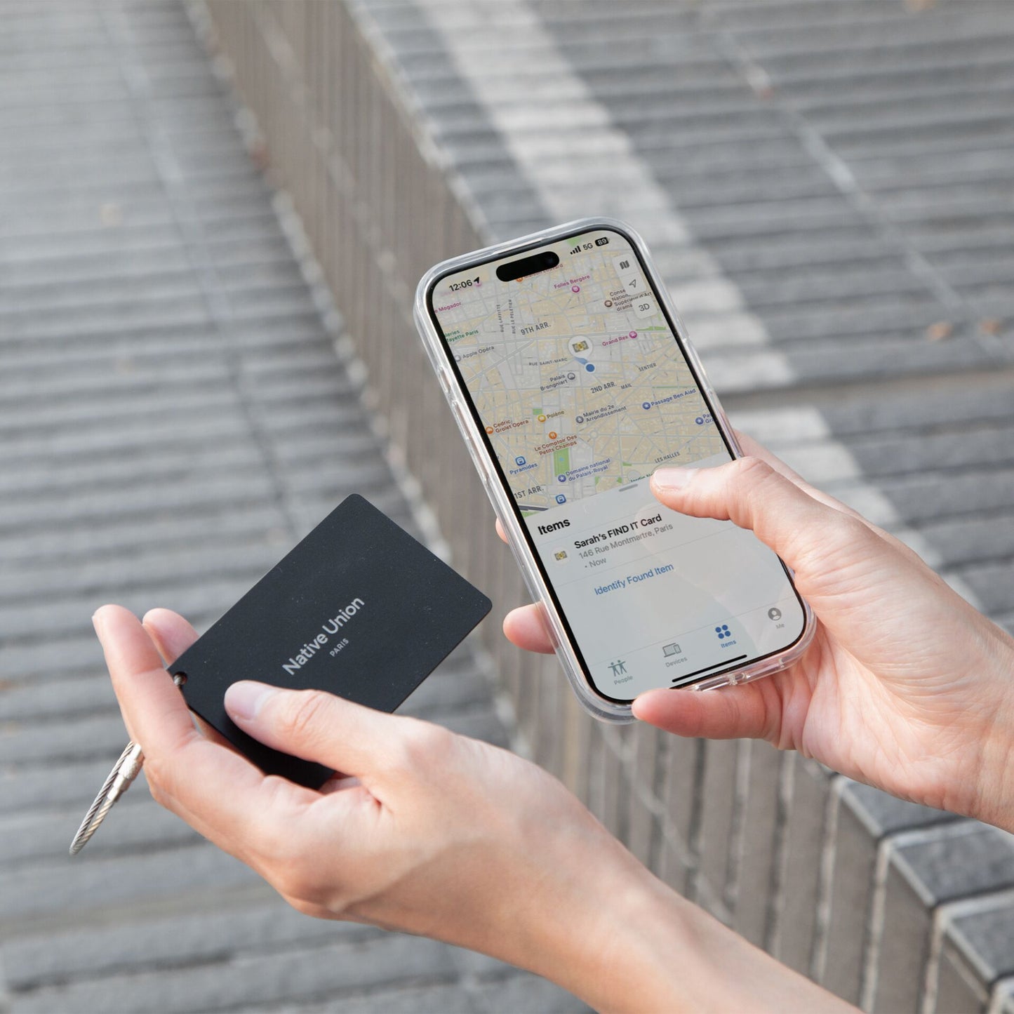 Native Union FindIt Card Black