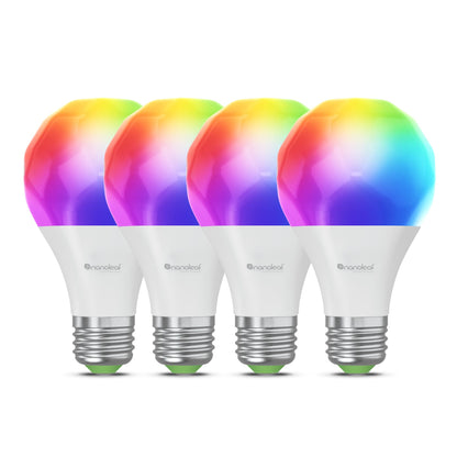 Nanoleaf Essentials Matter WLAN Smart Bulb E27 - 4PK