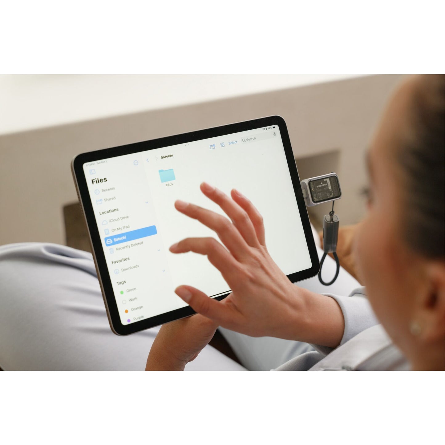 Satechi USB-C Mini NVMe SSD Enclosure space grey