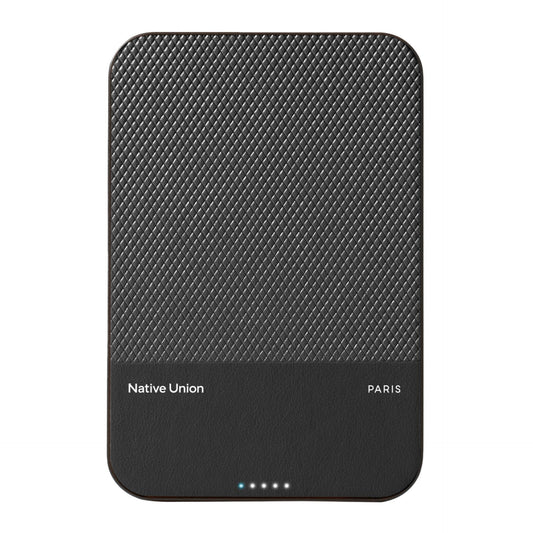 Native Union Classic Magnetic Power Bank 5000mAh Black