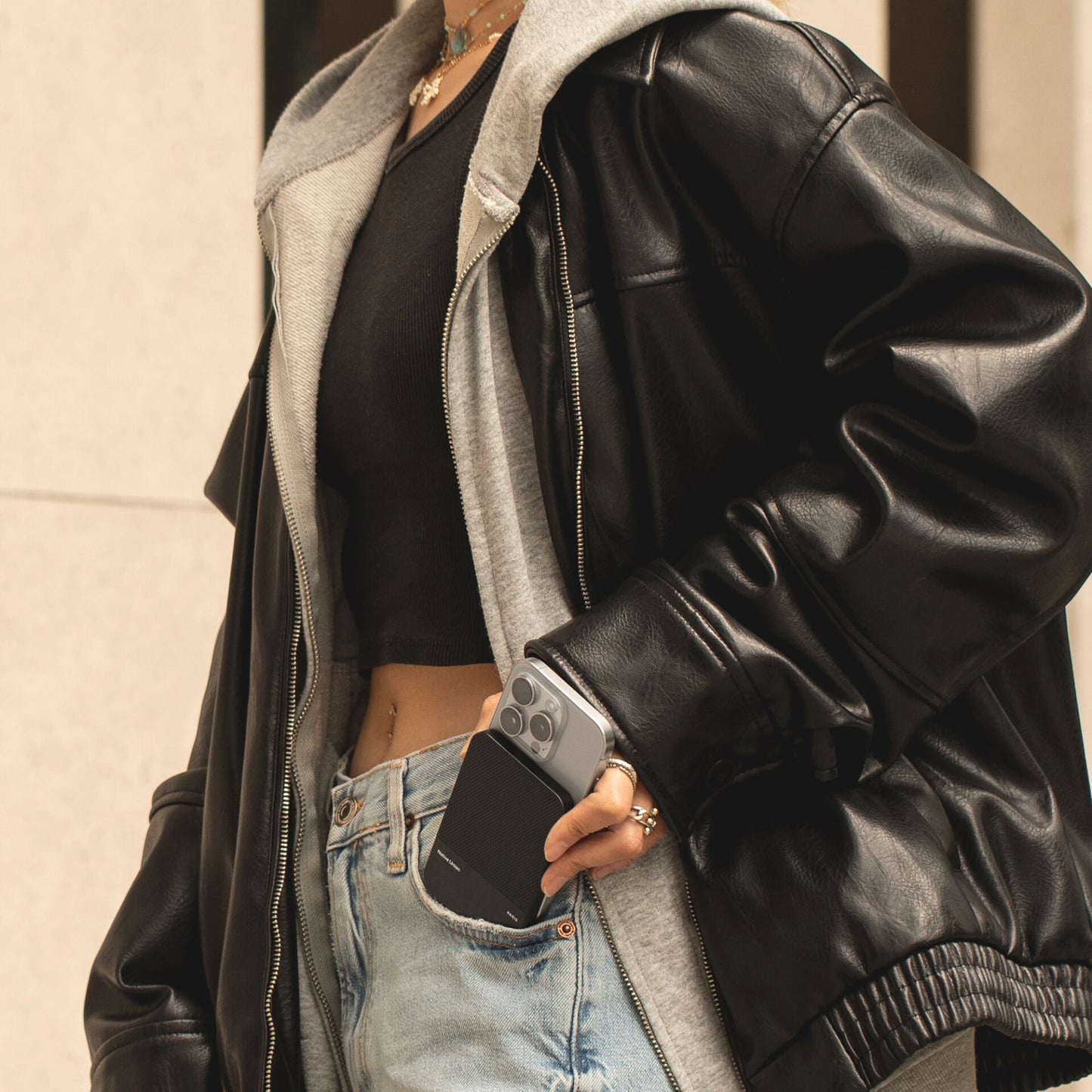 Native Union (Re)Classic Qi2 Magnetic Powerbank 5000mAh Black