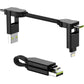 Rolling Square inCharge X Cable Black