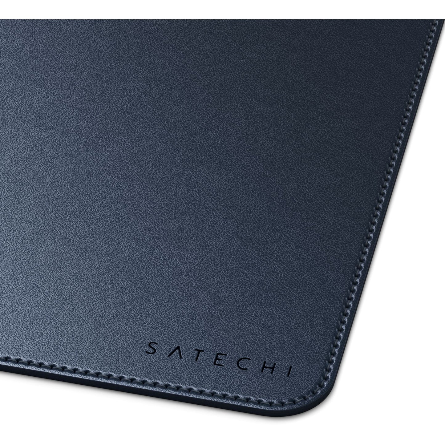 Satechi Vegan-Leather Premium Desk Mat Blue