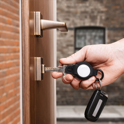 KeySmart AirTag Flex Silicone Case Air Black