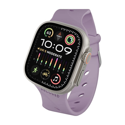 Decoded Silicone Ares Splice Strap 44/46/49mm Purple Haze