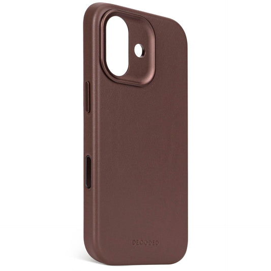 Decoded Leather Backcover iPhone 17 Chocolate Brown