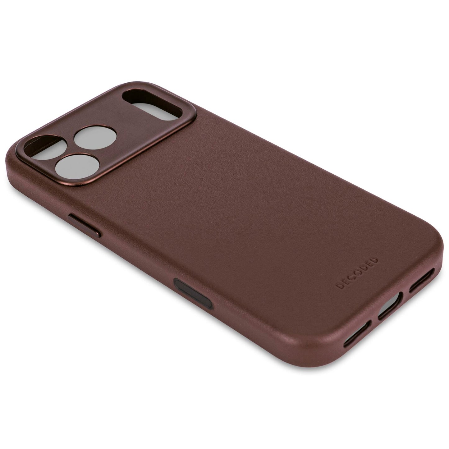 Decoded Leather Backcover iPhone 17 Pro Chocolate Brown