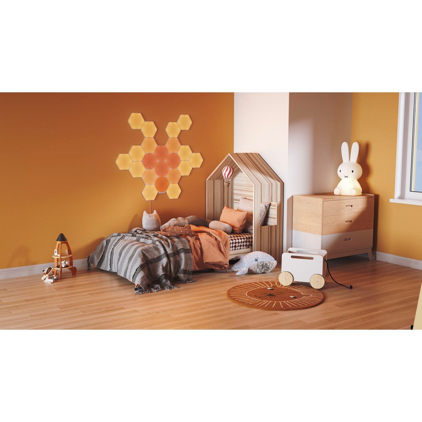 Nanoleaf Shapes Hexagons Starter Kit - 15 PK