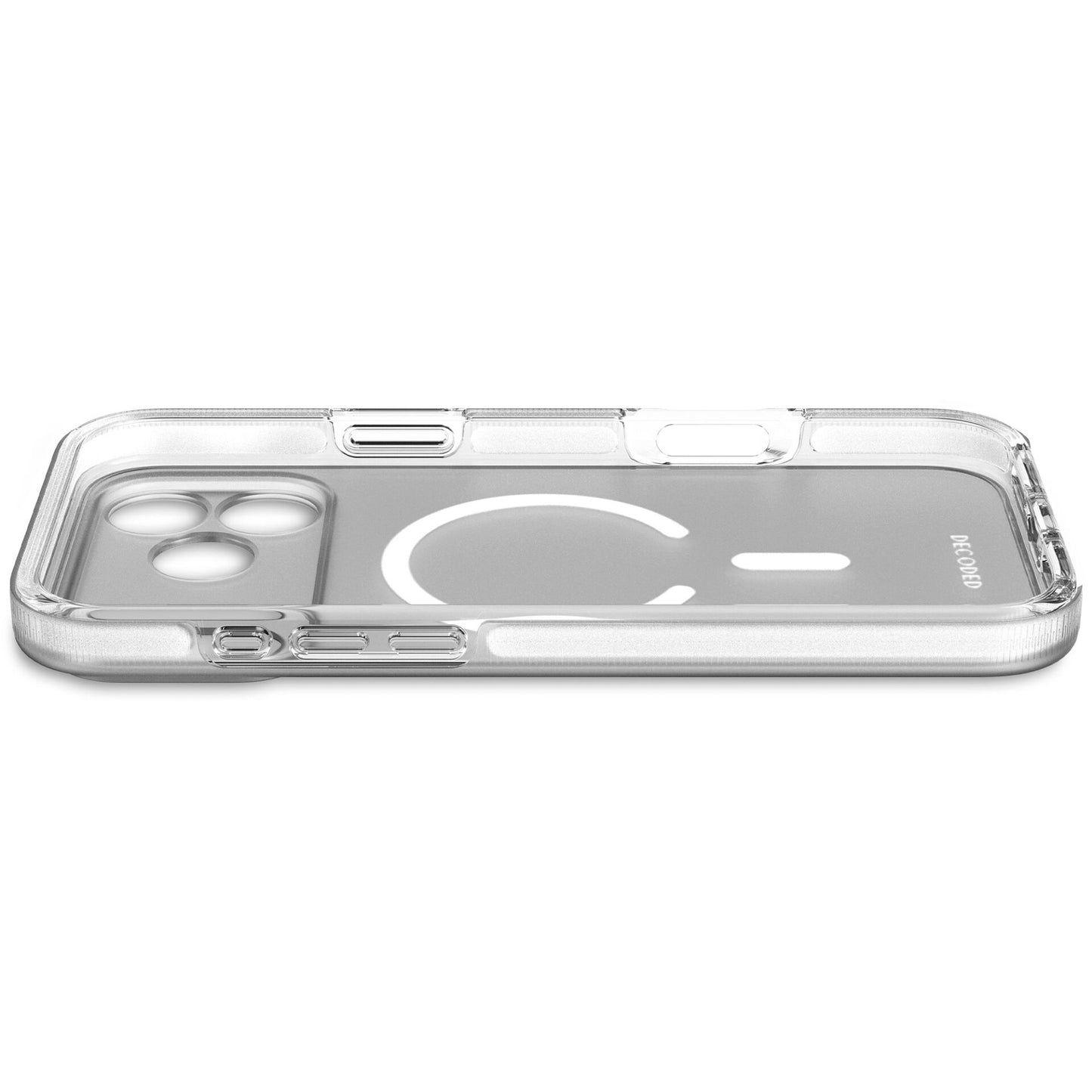 Decoded DropTec Transparent Backcover iPhone 17 Pro Max White
