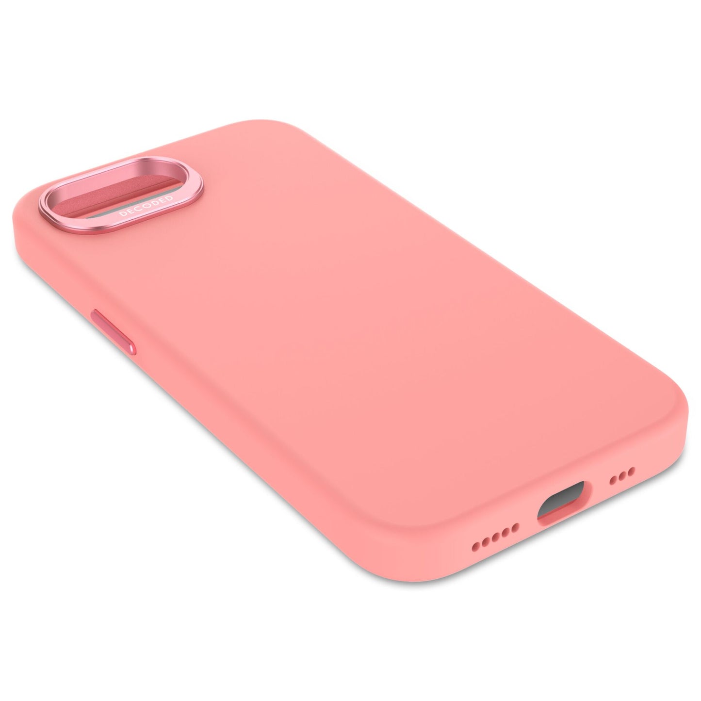 Decoded AntiMicrobial Silicone Backcover iPhone 16e Bubble Gum