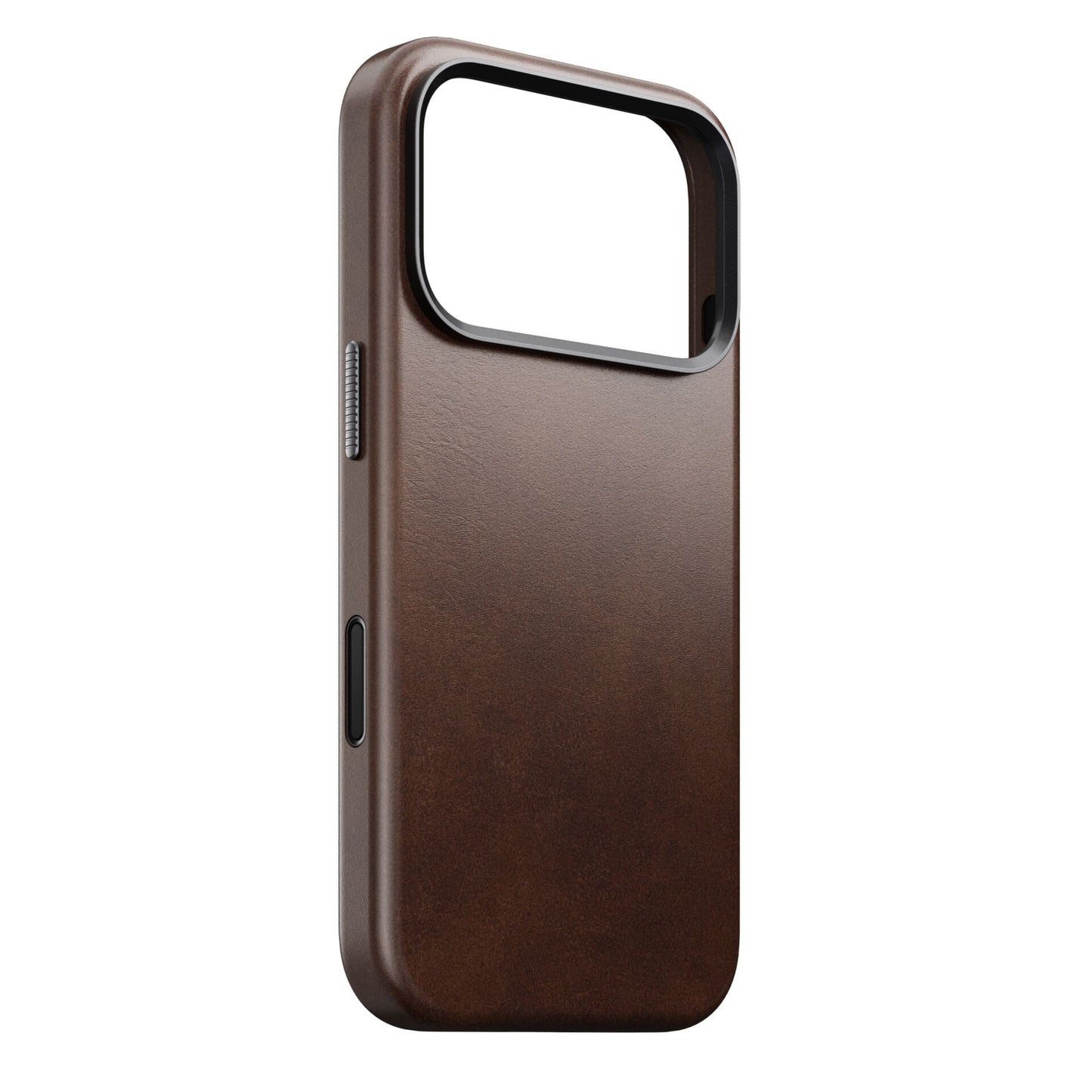 Nomad Traditional Leather Case iPhone 17 Pro Rustic Brown Horween