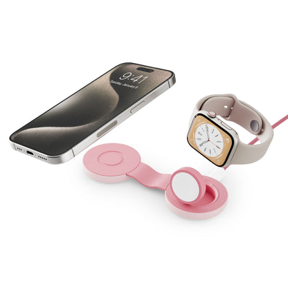 Twelve South ButterFly SE 2-in-1 Qi2 Wireless Charger Pink