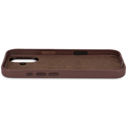 Decoded Leather Backcover iPhone 17 Chocolate Brown