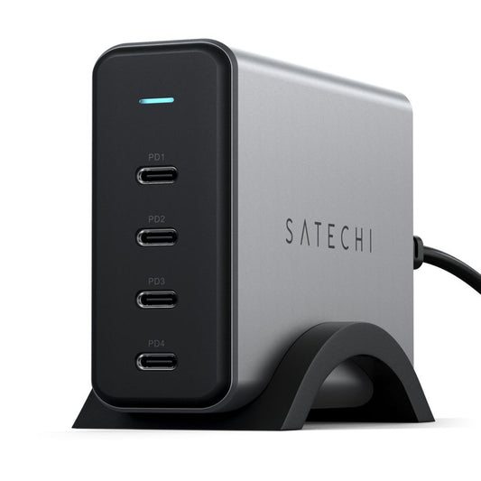 Satechi 165W USB-C 4-Port PD GaN Charger space gray