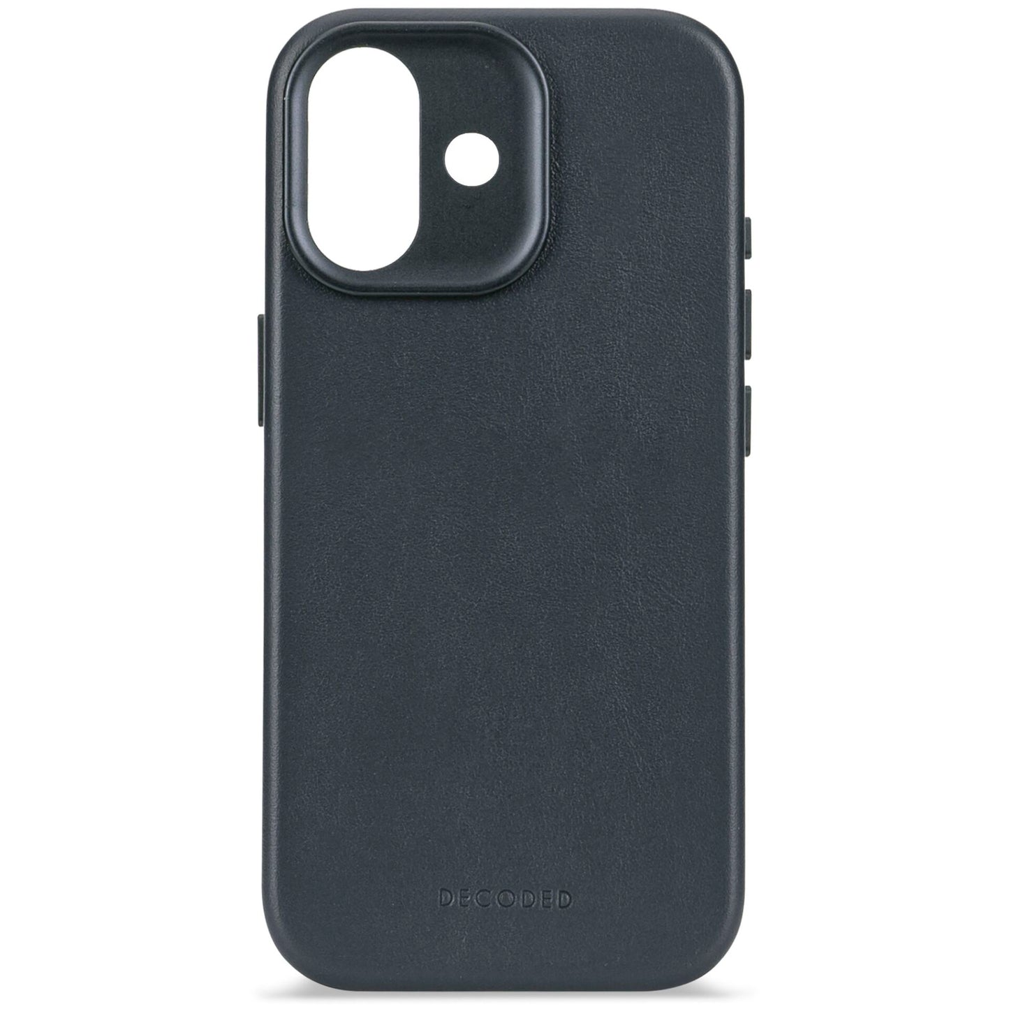 Decoded Leather Backcover iPhone 17 Navy Shadow