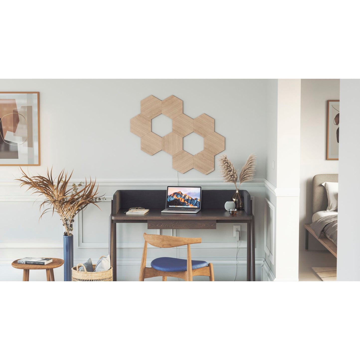 Nanoleaf Elements Wood Look Hexagons Expansion Pack - 3PK