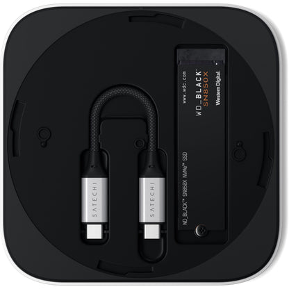 Satechi USB4 Slim NVMe SSD Enclosure silver