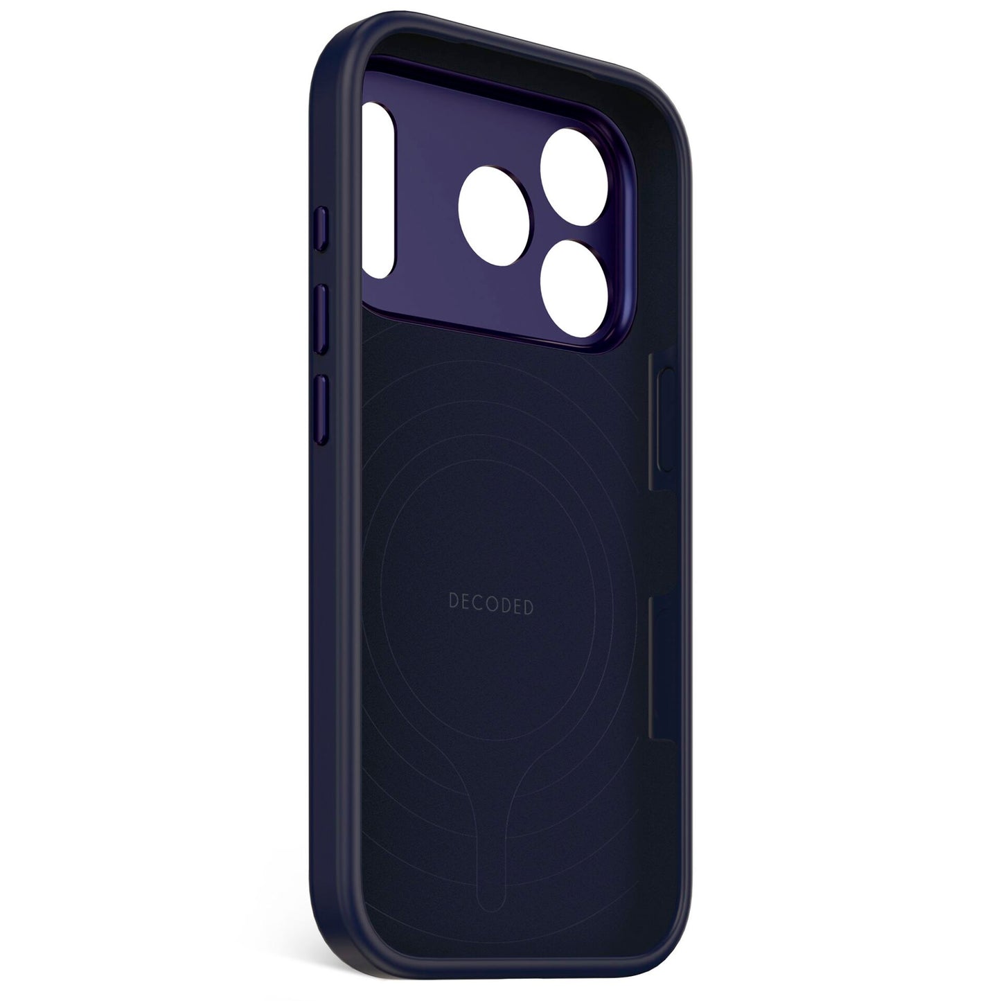 Decoded AntiMicrobial Silicone Backcover iPhone 17 Pro True Navy