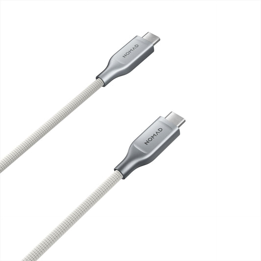 Nomad Kevlar USB-C to USB-C Cable 1,5 m White