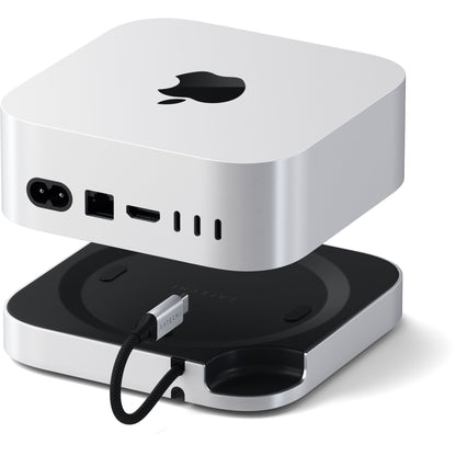 Satechi Stand Hub Mac Mini M4 with SSD Enclosure