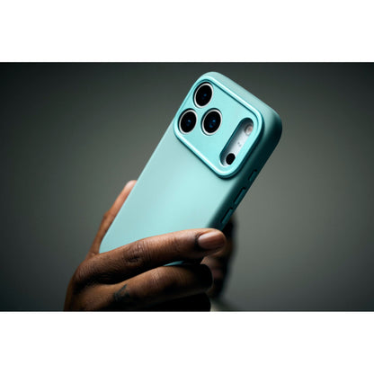 Decoded AntiMicrobial Silicone Backcover iPhone 17 Pro Retro Blue