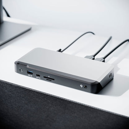 Alogic 100W USB-C DX3 Triple 4K Display Docking Station Space Grey