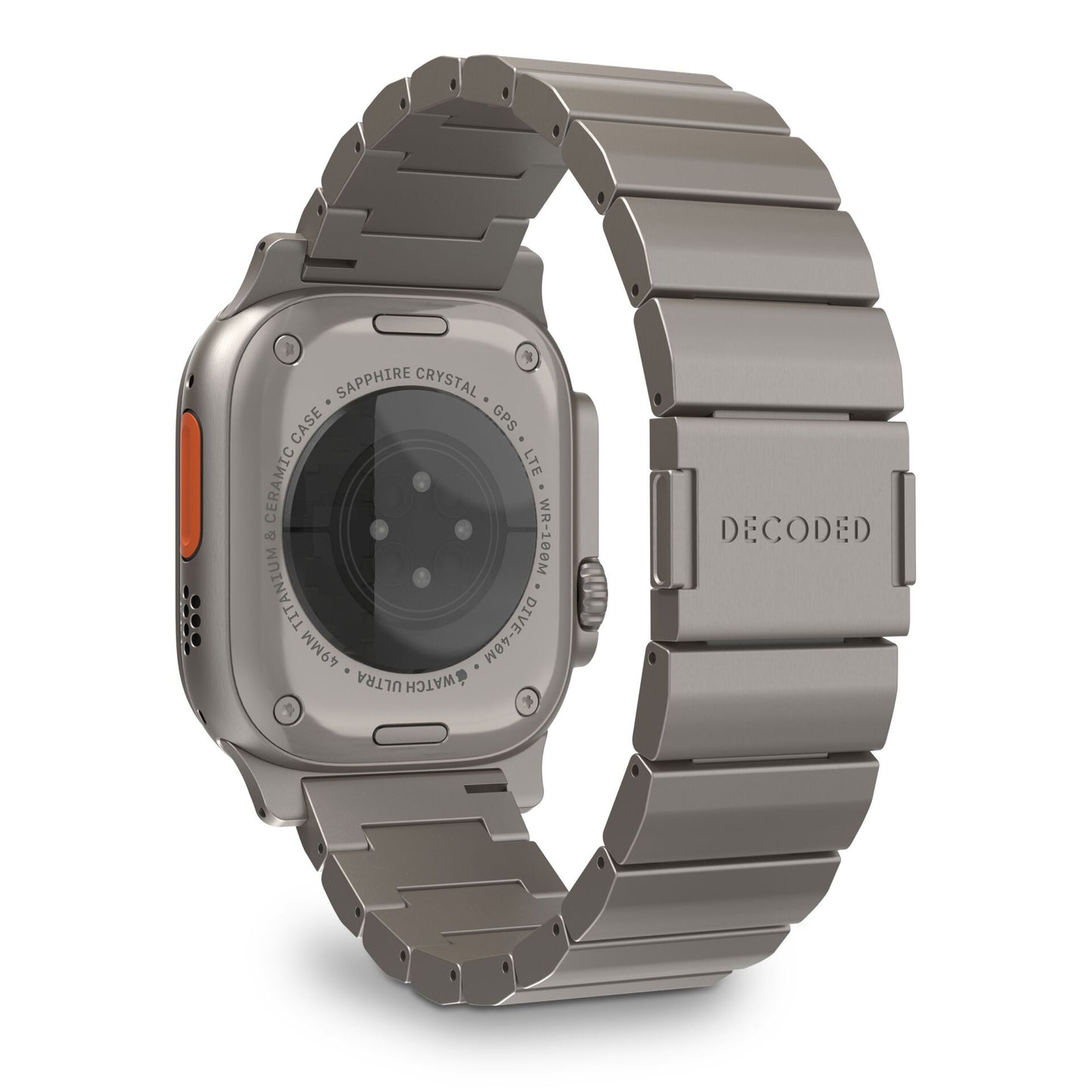 Decoded Titanium Strap for Apple Watch Ultra Titanium Natural