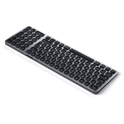 Satechi Aluminium BT Backlit Keyboard Slim German space gray