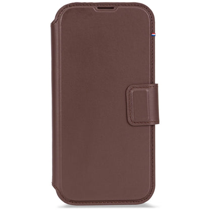 Decoded Leather Detachable Wallet iPhone 17 Chocolate Brown