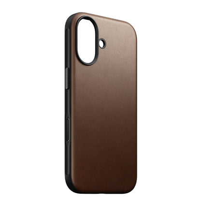 Nomad Modern Leather Case iPhone 17 Brown