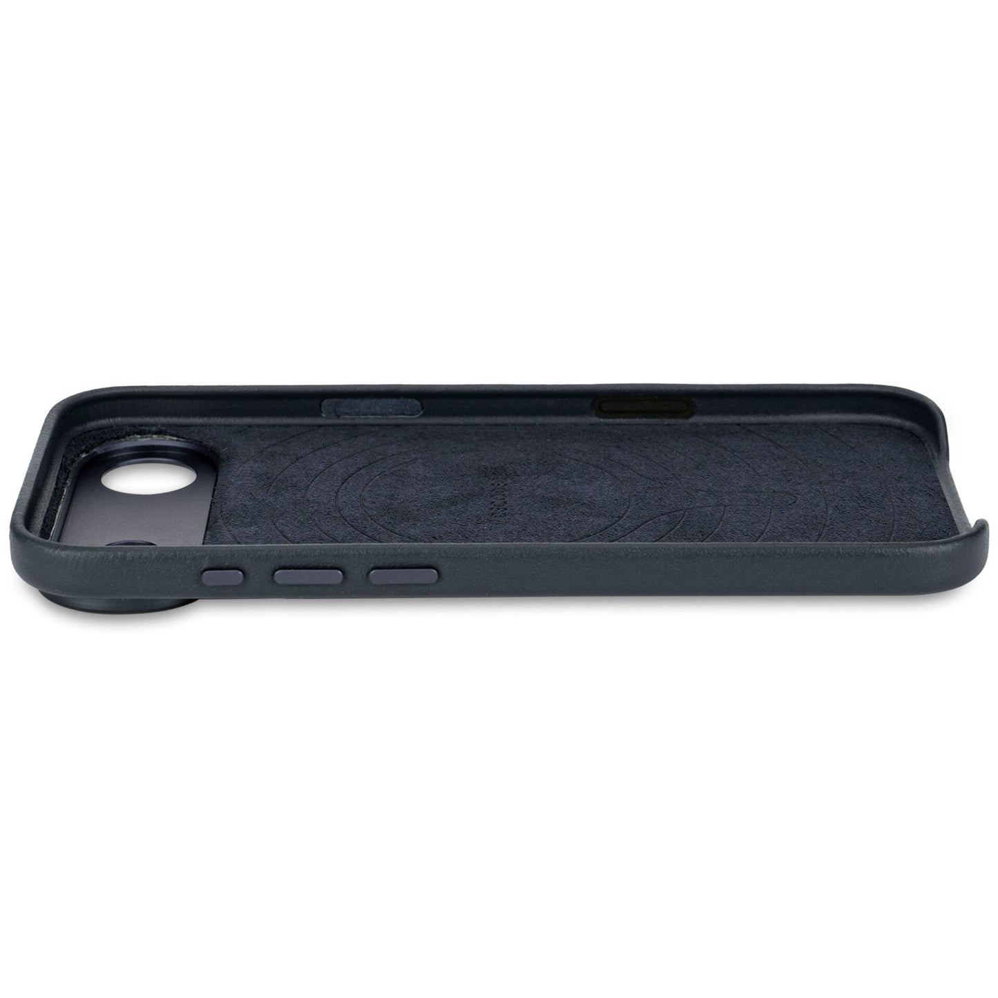 Decoded Leather Backcover iPhone 17 Navy Shadow