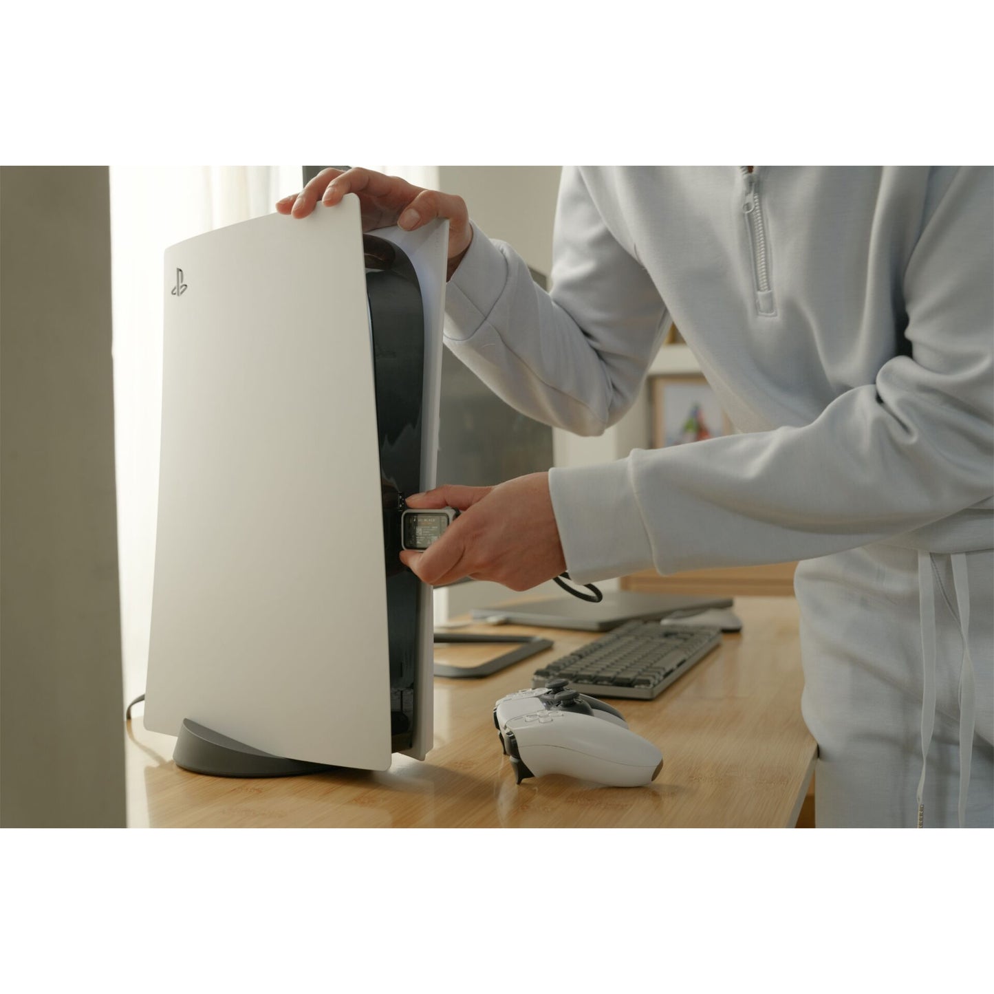 Satechi USB-C Mini NVMe SSD Enclosure space grey