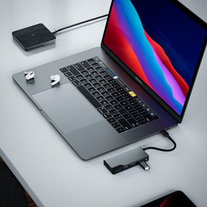 Alogic Fusion Core USB-C 5-Port Hub Space Gray