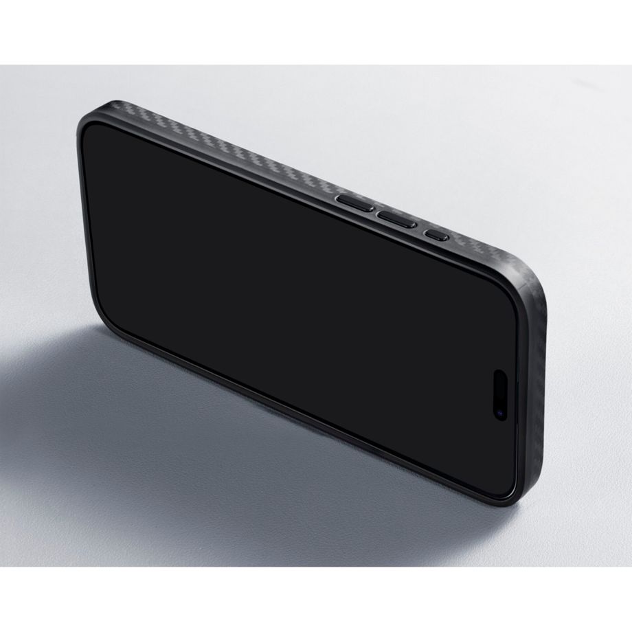 Pitaka MagEZ Case Pro 4 1500D for iPhone 15 Pro Black/Grey Twill