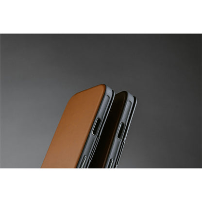 Nomad Modern Leather Folio iPhone 17 Pro Max English Tan