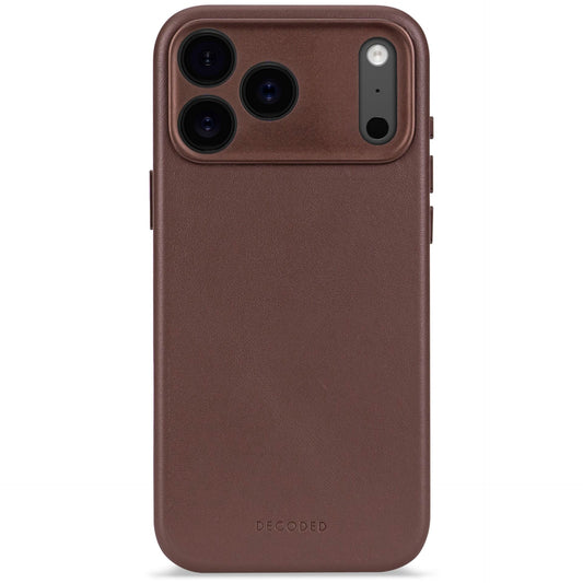 Decoded Leather Backcover iPhone 17 Pro Chocolate Brown