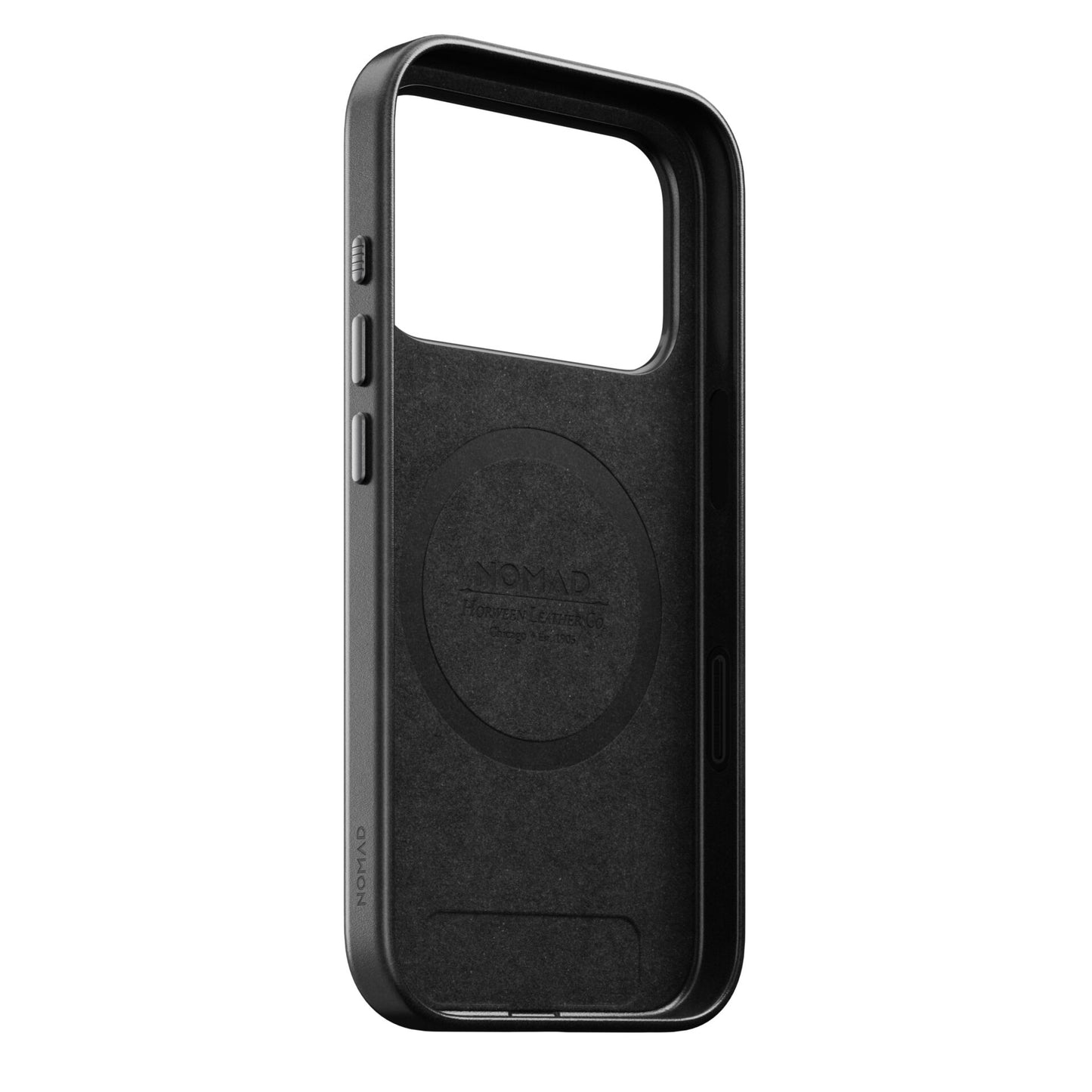Nomad Traditional Leather Case iPhone 17 Pro Black Horween
