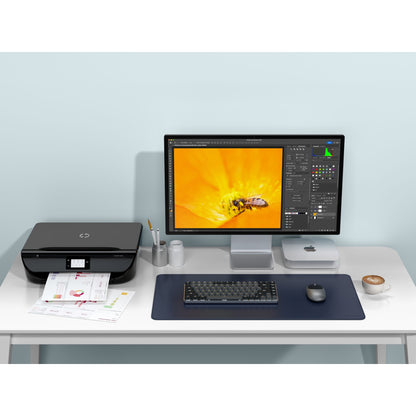 Satechi Vegan-Leather Premium Desk Mat Blue