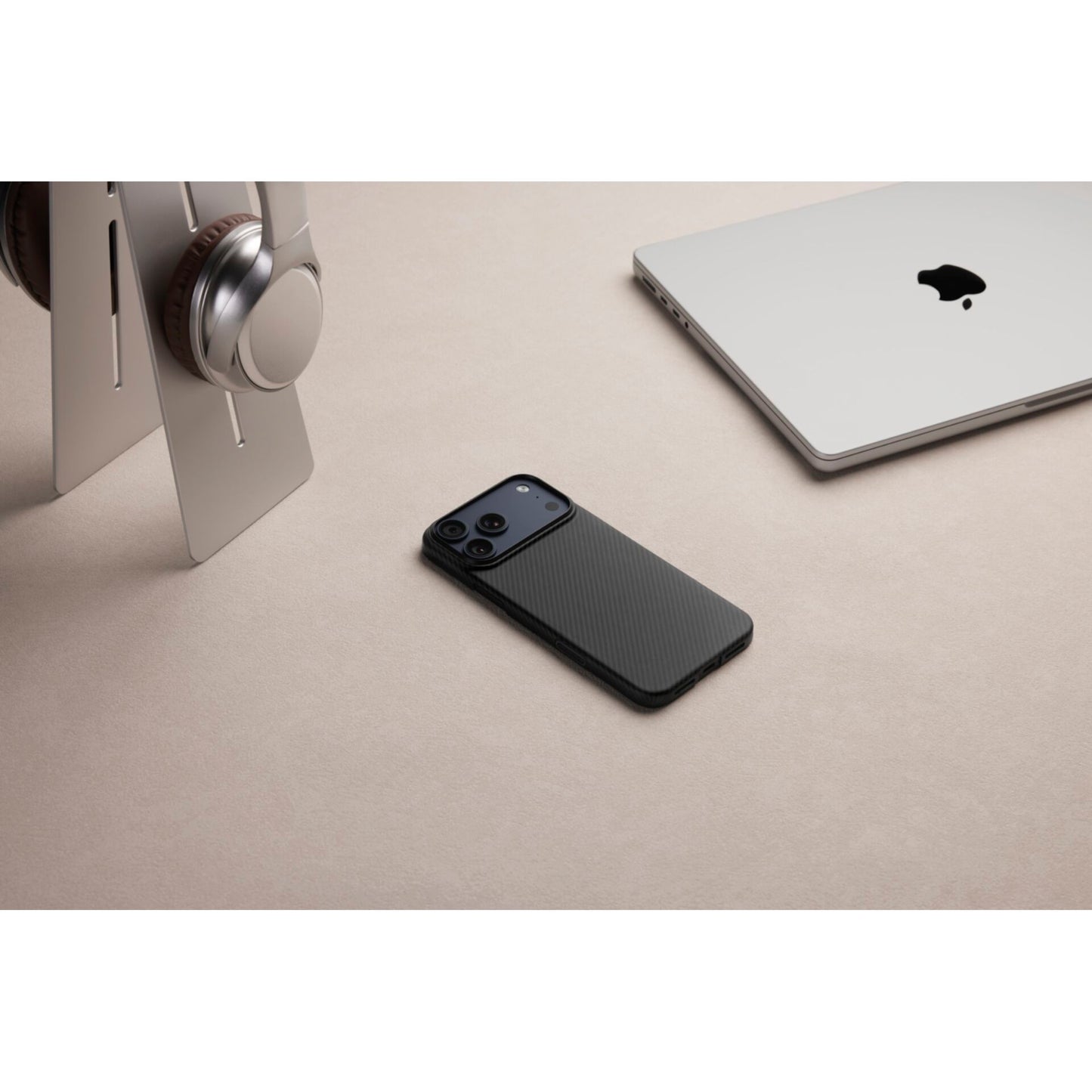 Pitaka Ultra-Slim Case iPhone 17 Pro Max Black/Grey Twill