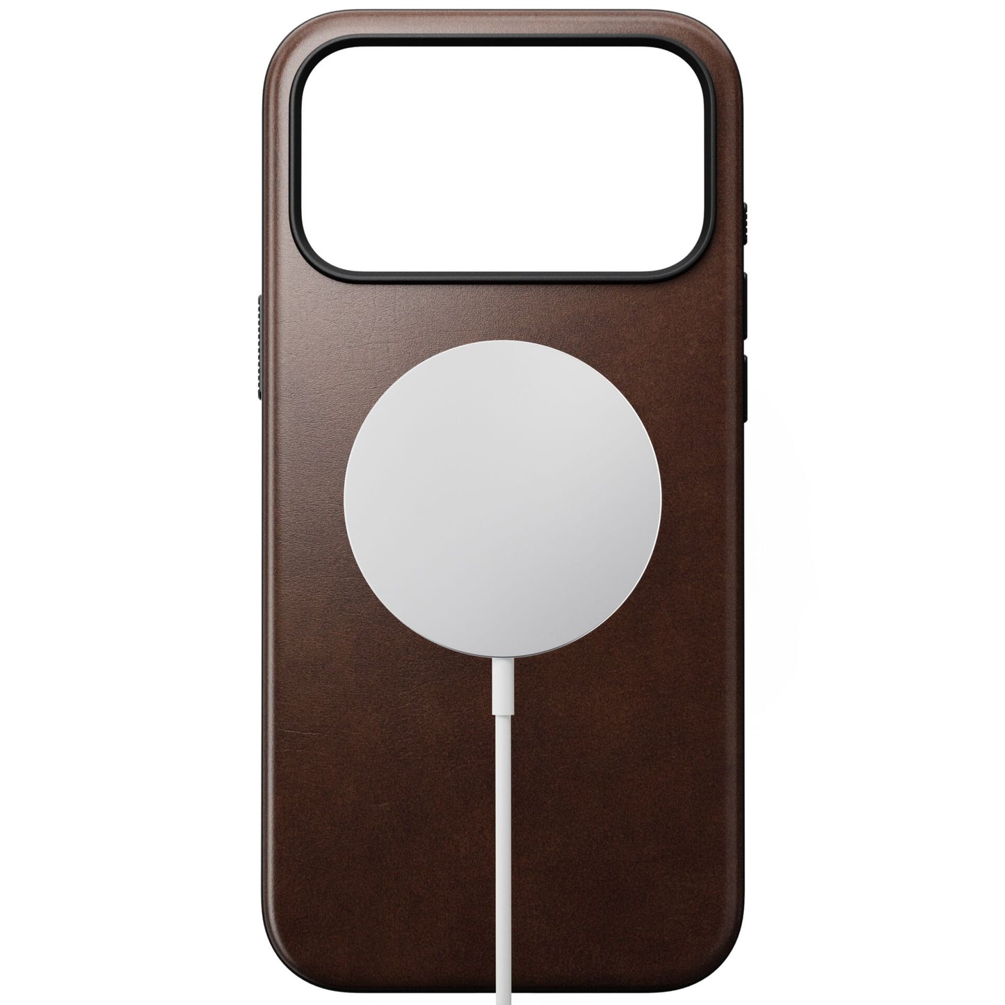 Nomad Modern Leather Case iPhone 17 Pro Max Rustic Brown Horween
