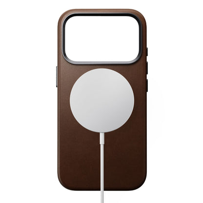 Nomad Traditional Leather Case iPhone 17 Pro Brown