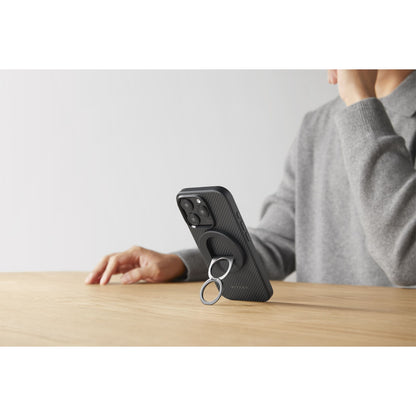 Pitaka MagEZ Case Pro 4 600D for iPhone 16 Pro Black/Grey Twill