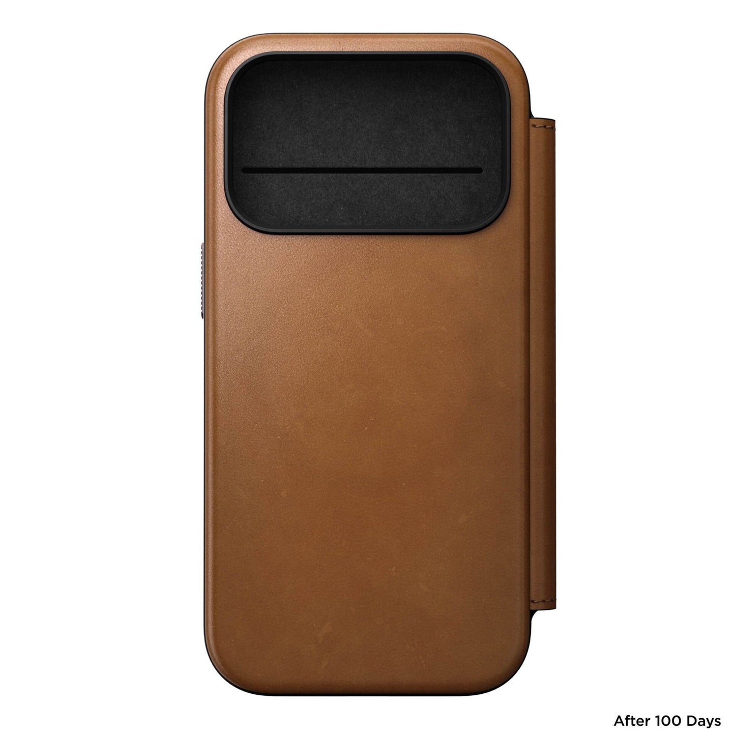 Nomad Modern Leather Folio iPhone 17 Pro English Tan