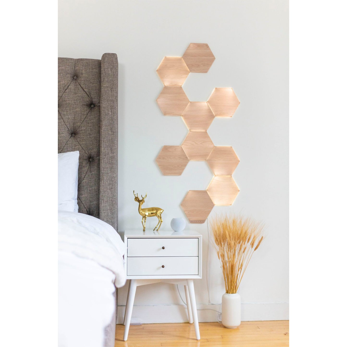 Nanoleaf Elements Wood Look Hexagons Expansion Pack - 3PK