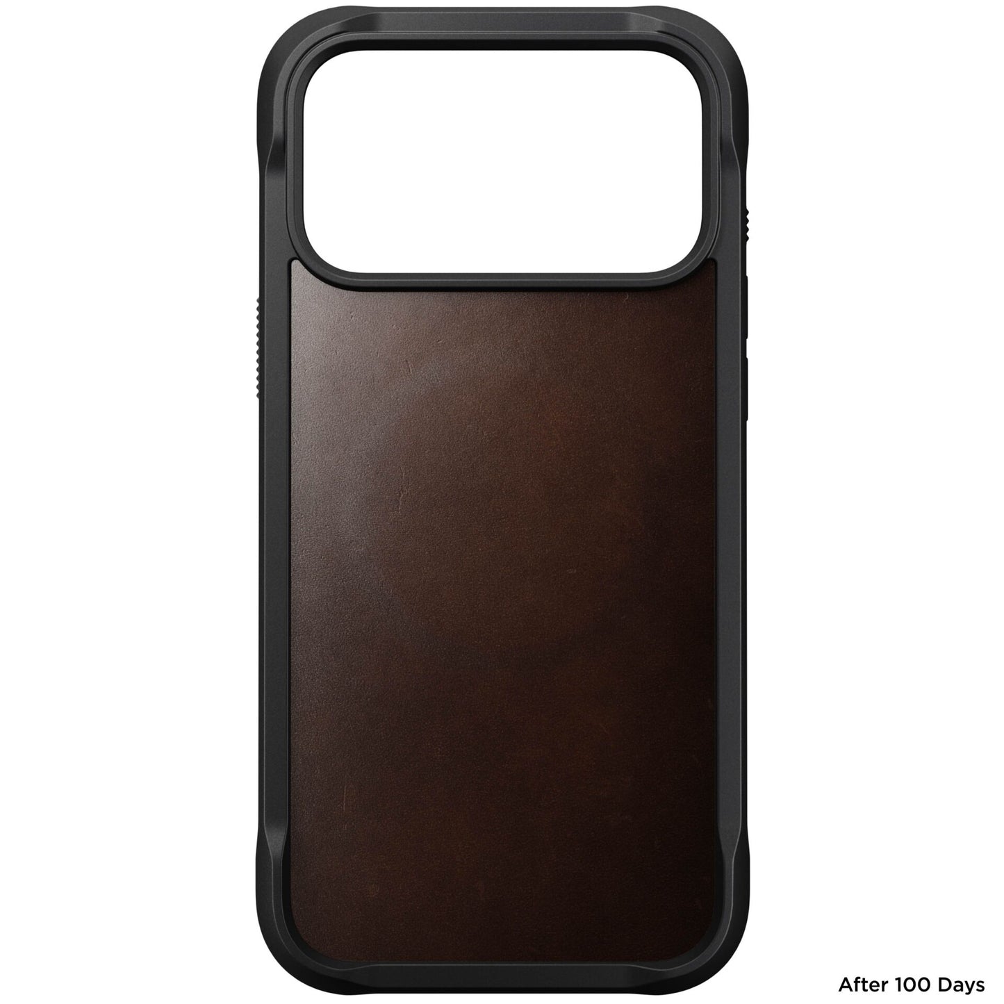 Nomad Rugged Leather Case iPhone 17 Pro Max Rustic Brown Horween