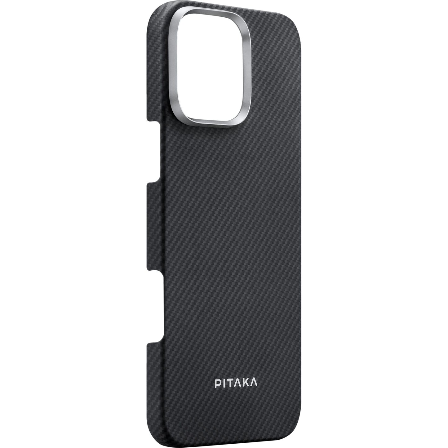 Pitaka MagEZ Case 6 600D for iPhone 16 Pro Black/Grey Twill