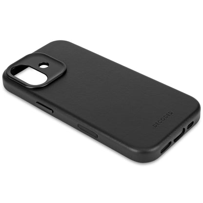 Decoded Leather Backcover iPhone 17 Black