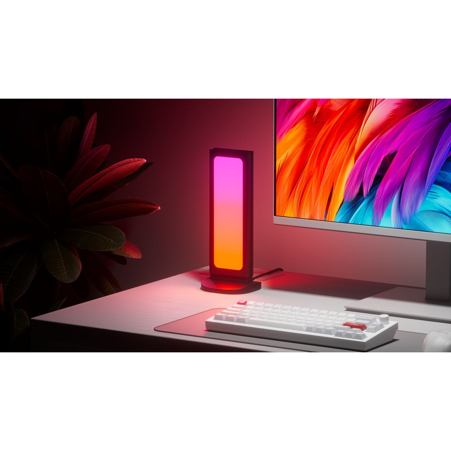 Nanoleaf Light Pegboard Side USB-C Desk Dock - 1PK