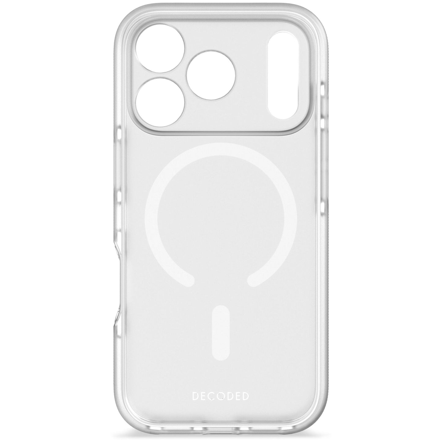 Decoded DropTec Transparent Backcover iPhone 17 Pro White