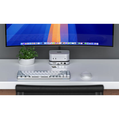 Satechi Stand Hub Mac Mini M4 with SSD Enclosure